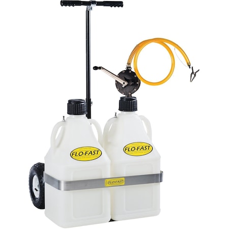 Flo-Fast Portable Diesel Exhaust Fluid Transfer System, 7.5-gal.